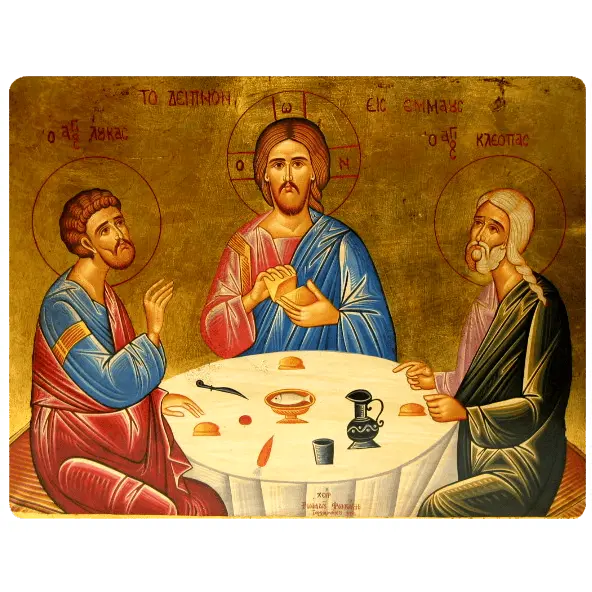 Icône Plate Repas d'Emmaüs