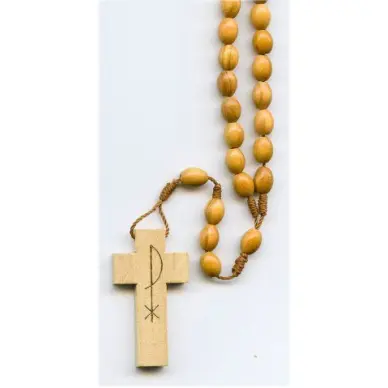 Chapelet Pax - Bois d'olivier