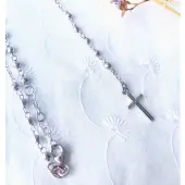 Chapelet en argent - Médaille miraculeuse - 4