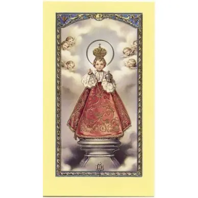 Image avec prière - Enfant Jésus de Prague