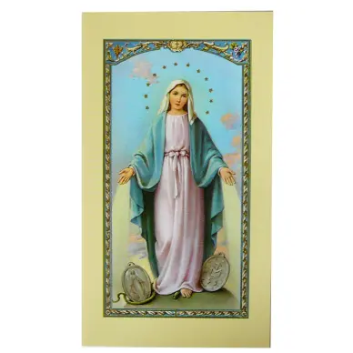 Image avec prière - Vierge Miraculeuse