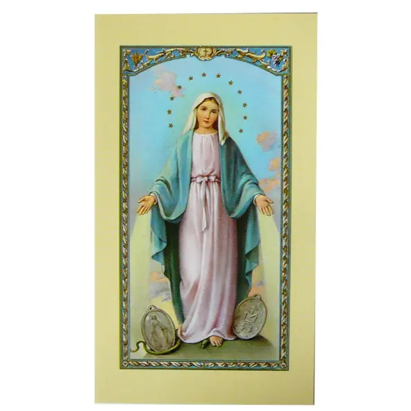 Image avec prière - Vierge Miraculeuse