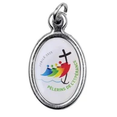 Médaille du Jubilé 2025 - Métal argenté et résine