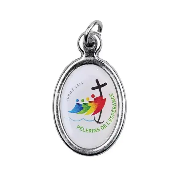 Médaille du Jubilé 2025 - Métal argenté et résine