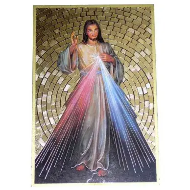 Cadre à suspendre du Christ Miséricordieux