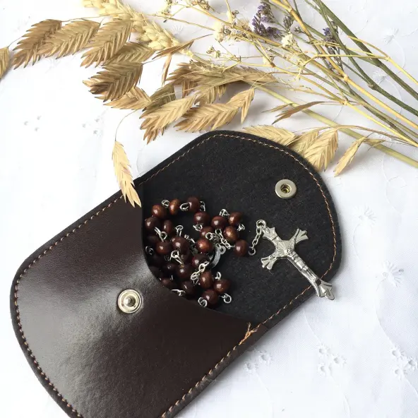 Pochette à chapelet - Couleur au choix
