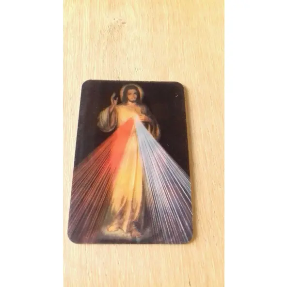 Carte bidimensionnelle - Christ Miséricordieux et Sacré-Coeur