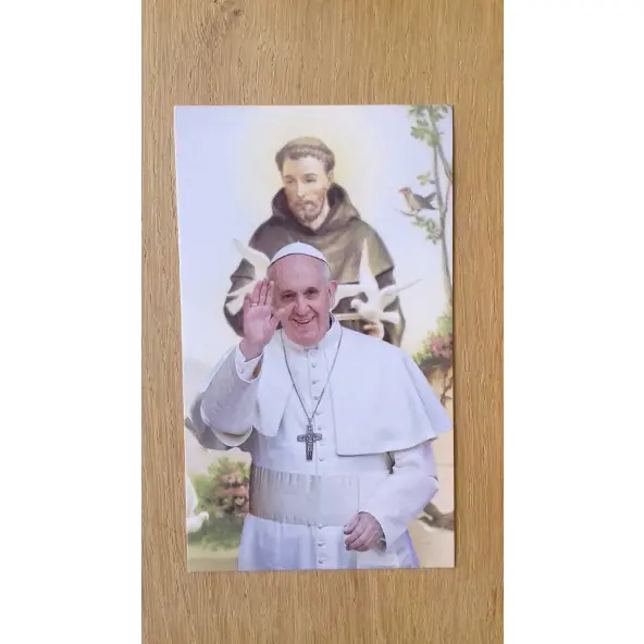 Image Pape François & Saint François