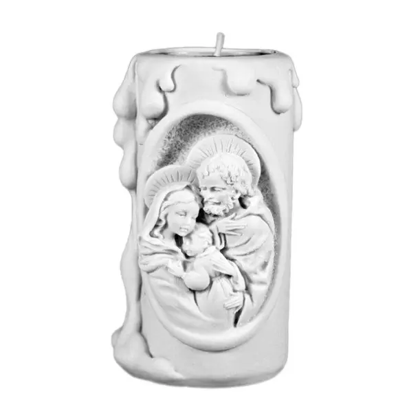 Bougie en albâtre - Sainte Famille