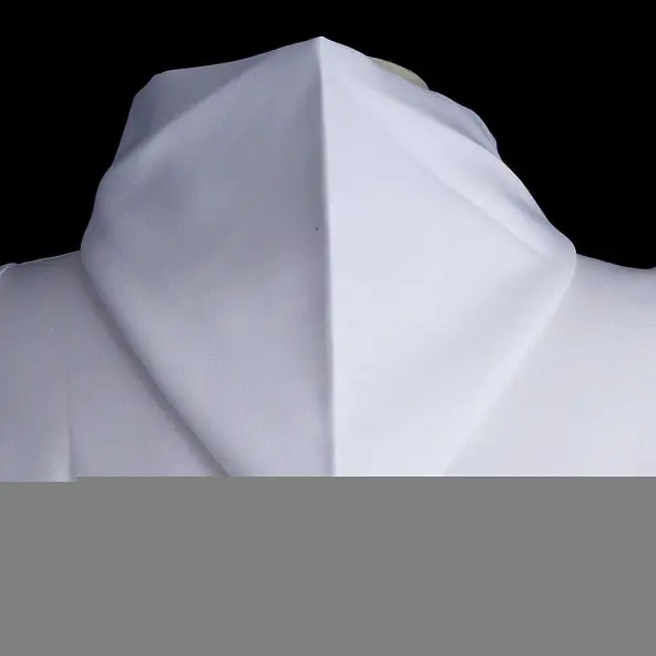 Aube blanche avec capuchon