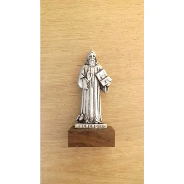 Statue Saint Benoît - 6,5 cm