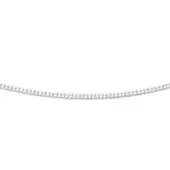 Chaîne maille gourmette 1,2 mm - 42-45 cm - Argent - 2