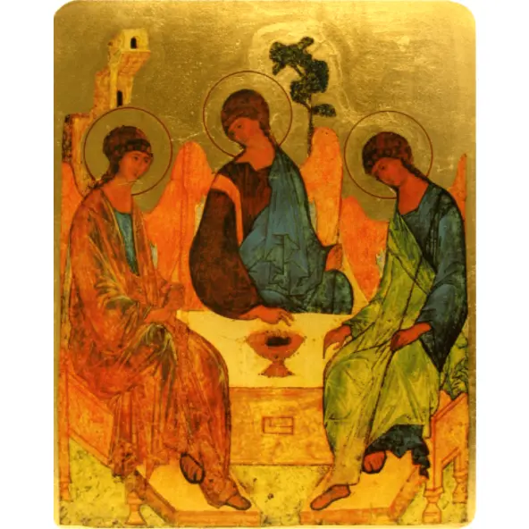 Icône Plate Sainte Trinité
