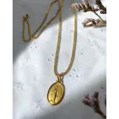 Chaîne maille gourmette en or 18 carats - 45 cm - 2