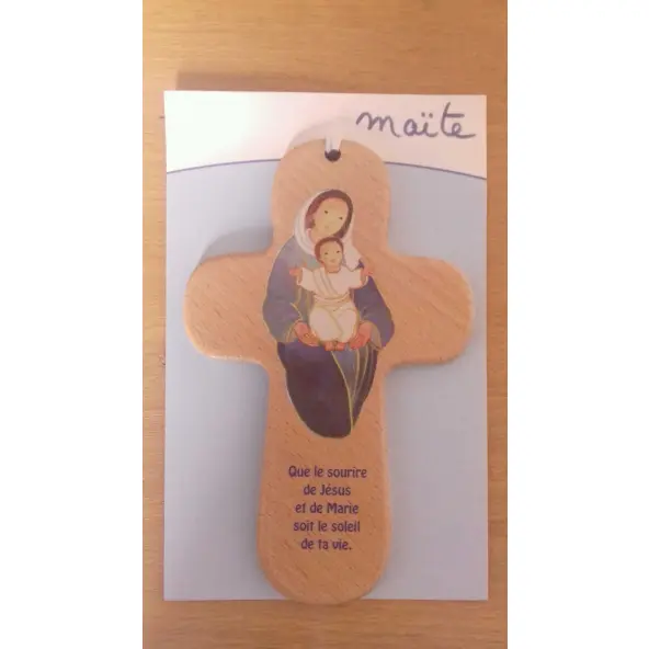 Croix en bois - Maïté Roche 