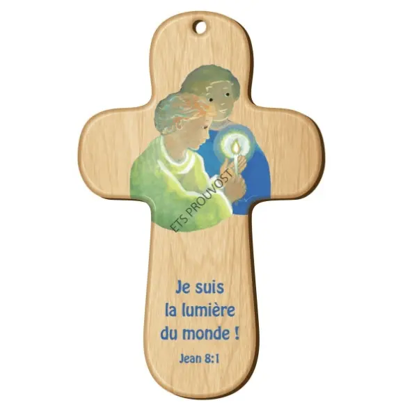 Croix en bois - Maïté Roche 