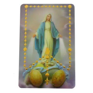 Carte des Saints Mystères - Notre-Dame du Rosaire