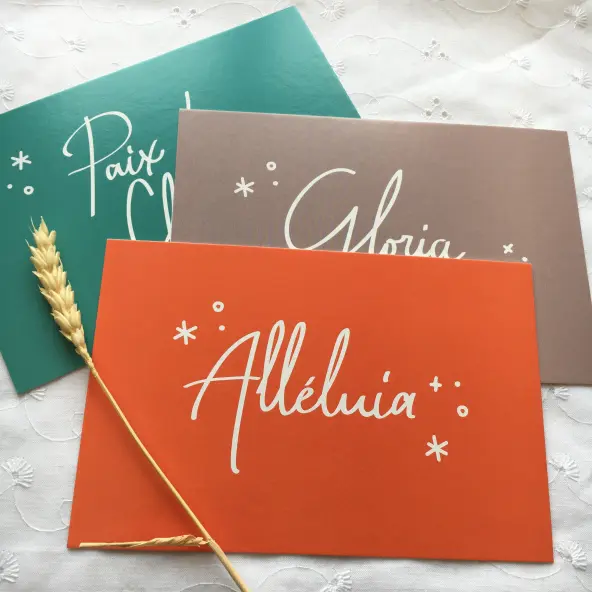 Carte - Alléluia