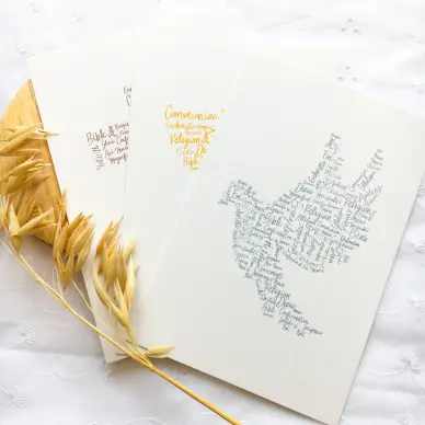 Carte - Colombe de l'Esprit