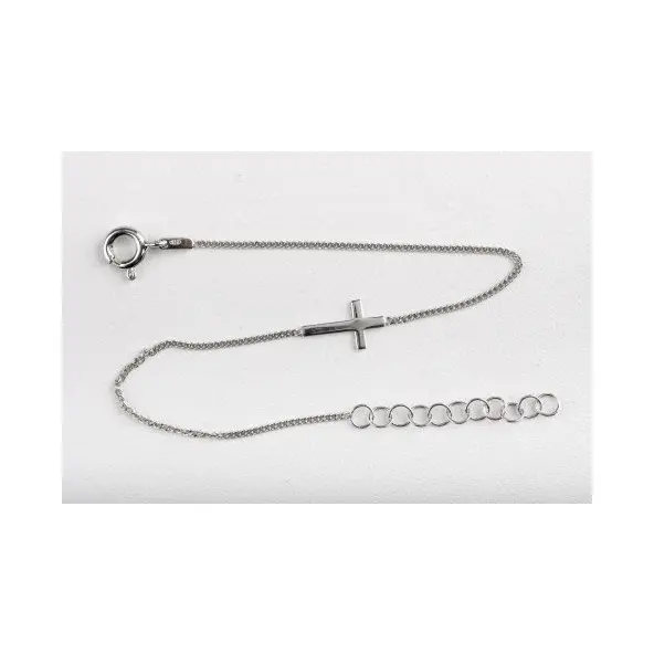 Bracelet Croix - argent