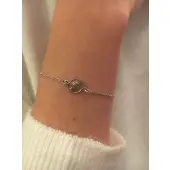 Bracelet avec médaille de la Vierge Marie - Argent - 3