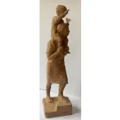 Statue Saint Joseph de la Marche de Cotignac - couleur - 4