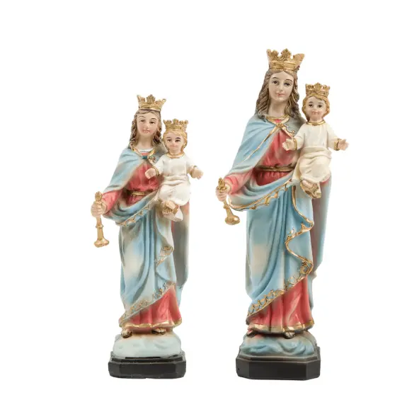 Statue de Notre-Dame Auxiliatrice - 12 cm