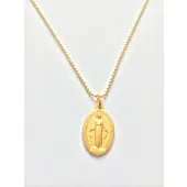 Chaine à petits grains 45 cm en Plaqué Or - 3