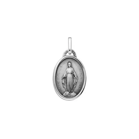 Médaille Miraculeuse bord poli - Argent