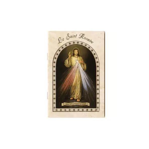 Livret pour prier le rosaire - Christ Miséricordieux