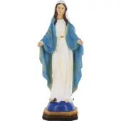 Statue de la Vierge Miraculeuse brune - résine - 3