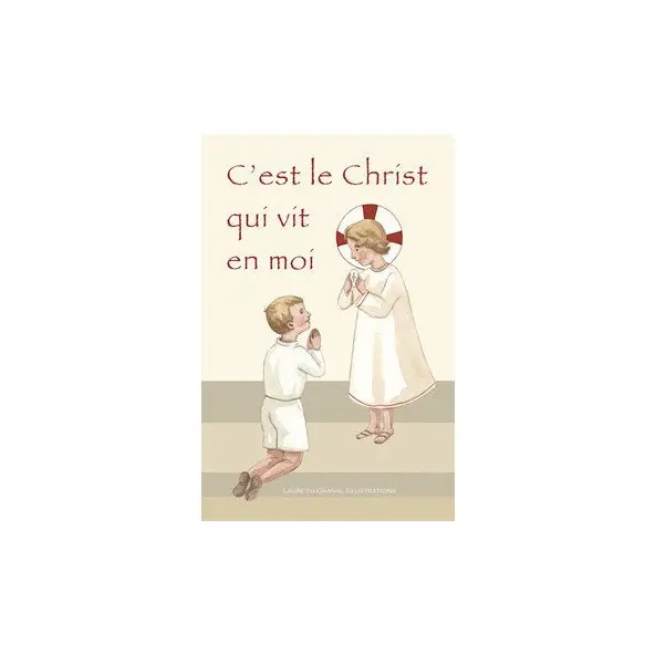 Image de première communion - C'est le Christ