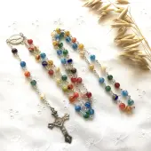 Chapelet en perles de Murano - 1