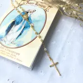 Chapelet + livret du rosaire - 1