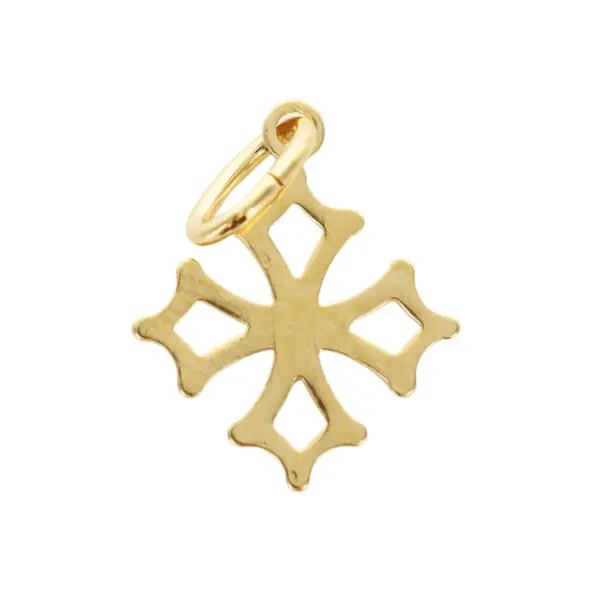 Croix occitane - Plaqué or