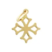 Croix occitane - Plaqué or - 2