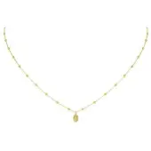 Collier  Médaille Miraculeuse en or 18 carats - 3