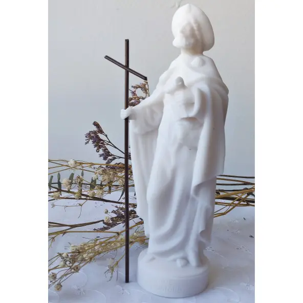 Statue de Saint Jacques de Compostelle - 17 cm