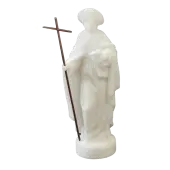 Statue de Saint Jacques de Compostelle - 17 cm - 2