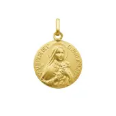 Médaille de Sainte Thérèse en or 18 carats - 1