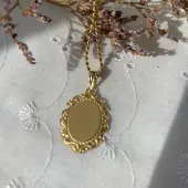 Médaille Miraculeuse creuse 23 mm - or 18 carats - 3