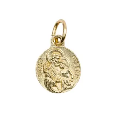 Médaille de Saint Joseph - Métal argenté - 12 mm