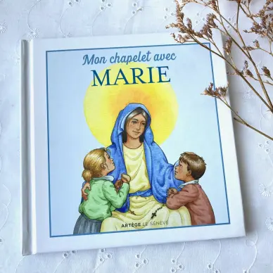 Livre Mon chapelet avec Marie