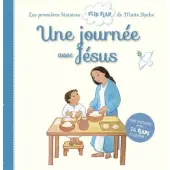 Livre Une journée avec Jésus - flip flap - Maïté Roche - 1