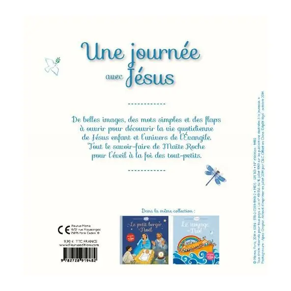 Livre Une journée avec Jésus - flip flap - Maïté Roche