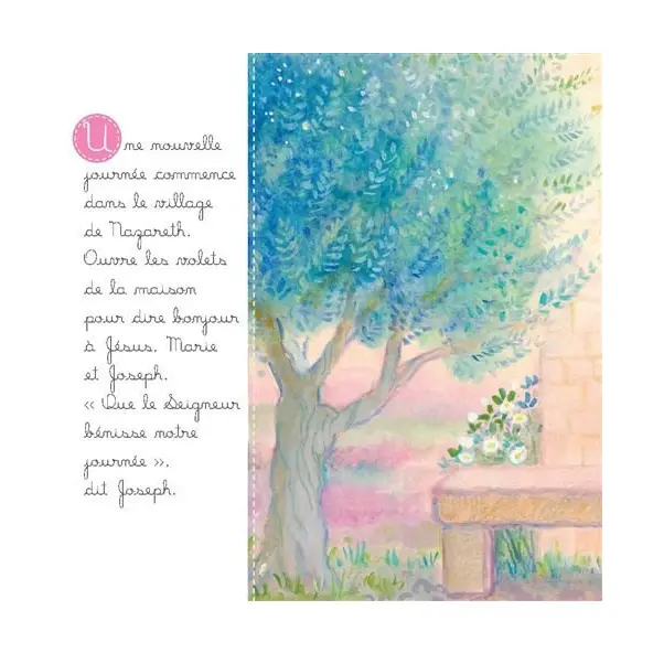 Livre Une journée avec Jésus - flip flap - Maïté Roche