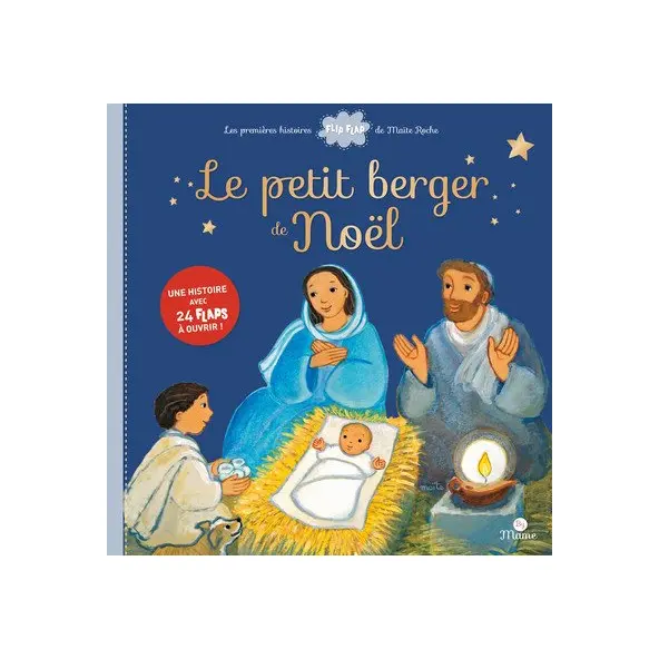 Livre Le petit berger de Noël - Flip-flap - Maïté Roche