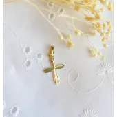 Croix facettée en or 18 carats - 1