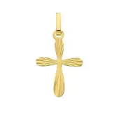 Croix facettée en or 18 carats - 2