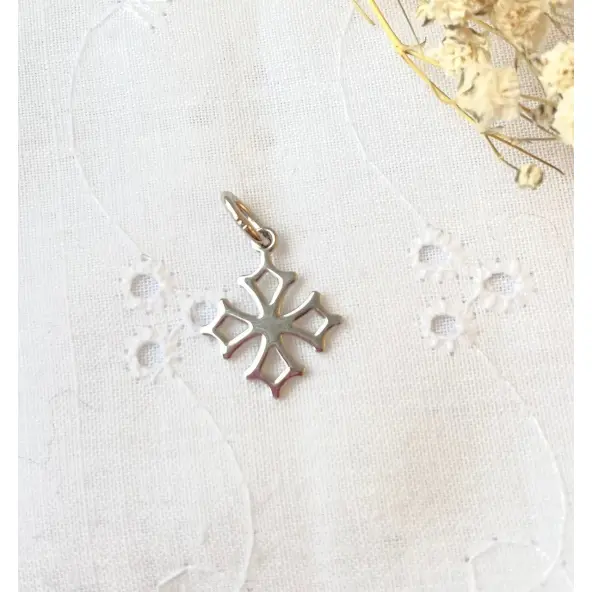 Croix occitane en argent